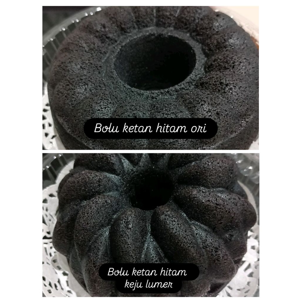 

Bolu Ketan Hitam Ori/Keju
