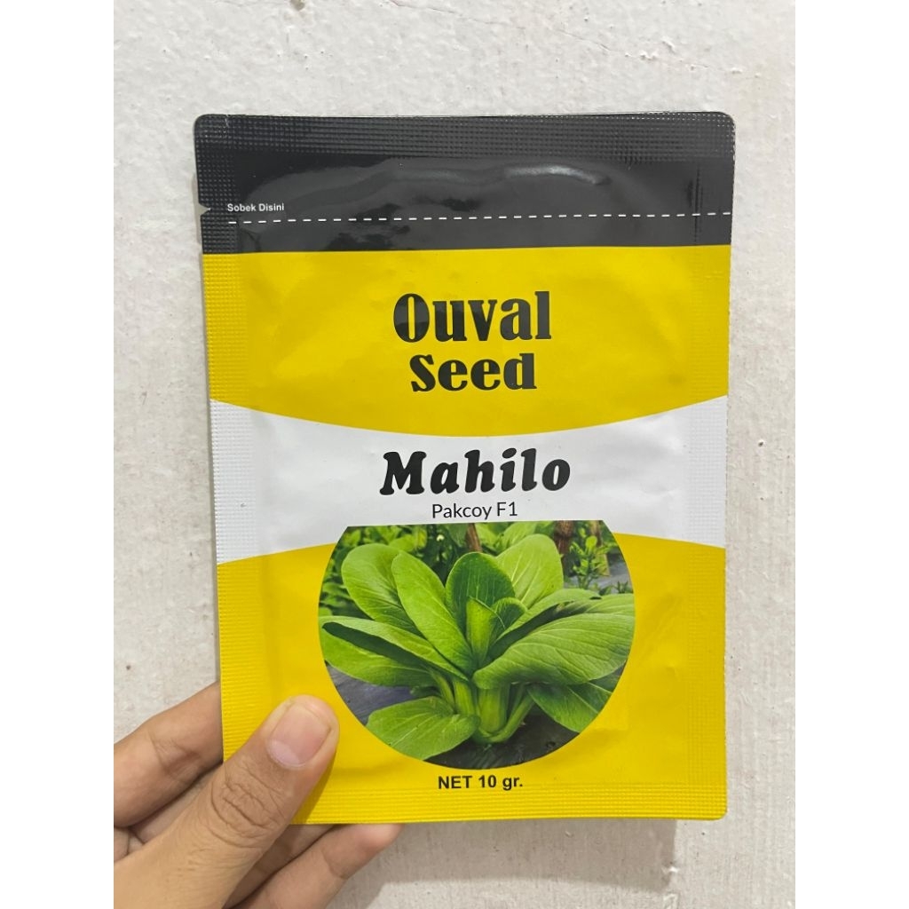 Bibit pakcoy Unggul Mahilo F1 kemasan 10 gram Ouval Seed Exp 2026