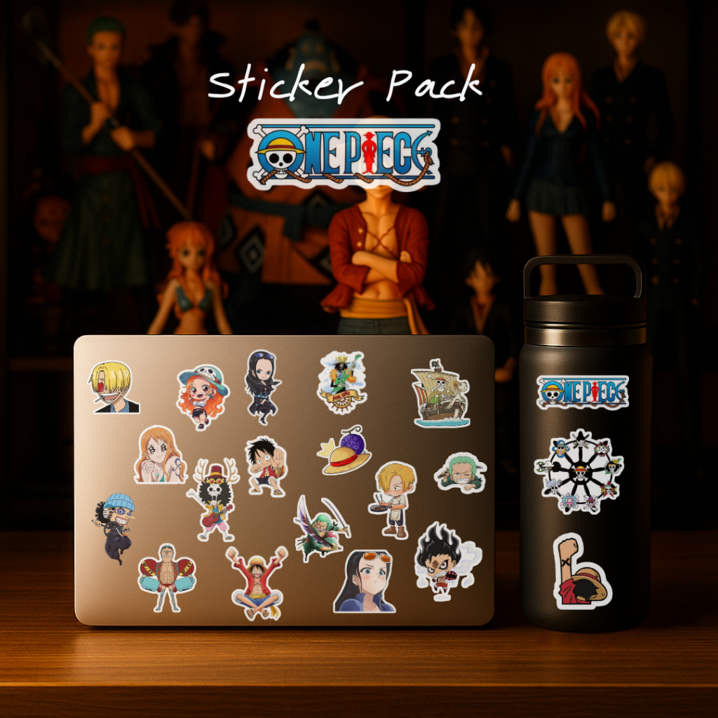 

STIKER One Piece I Stiker Vinyl premium dengan Doff Anti Air dan Anti Gores Kualitas Premium