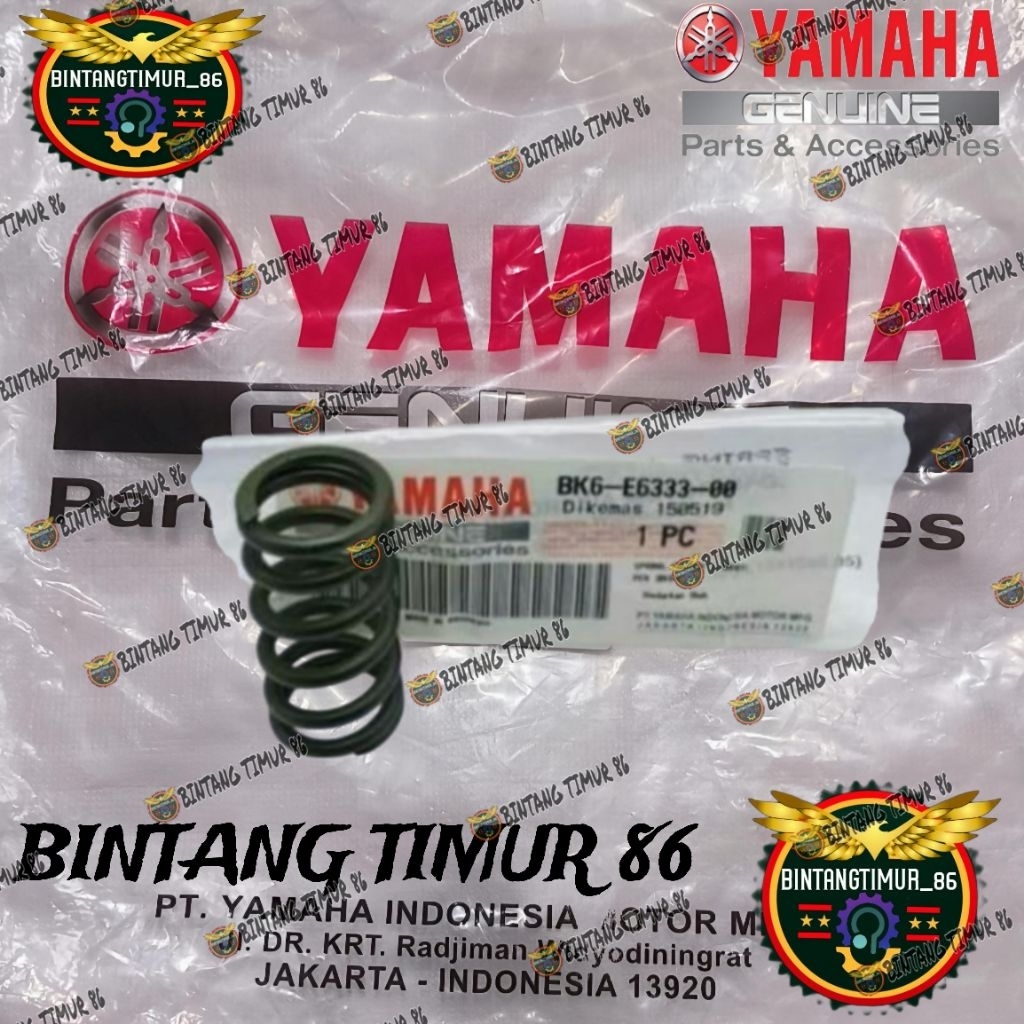 PER KOPLING VIXION NEW R LED MT15 XSR R15 VVA V3 V4 CONECTED ORIGINAL YGP BK6-E6333-00 Satuan