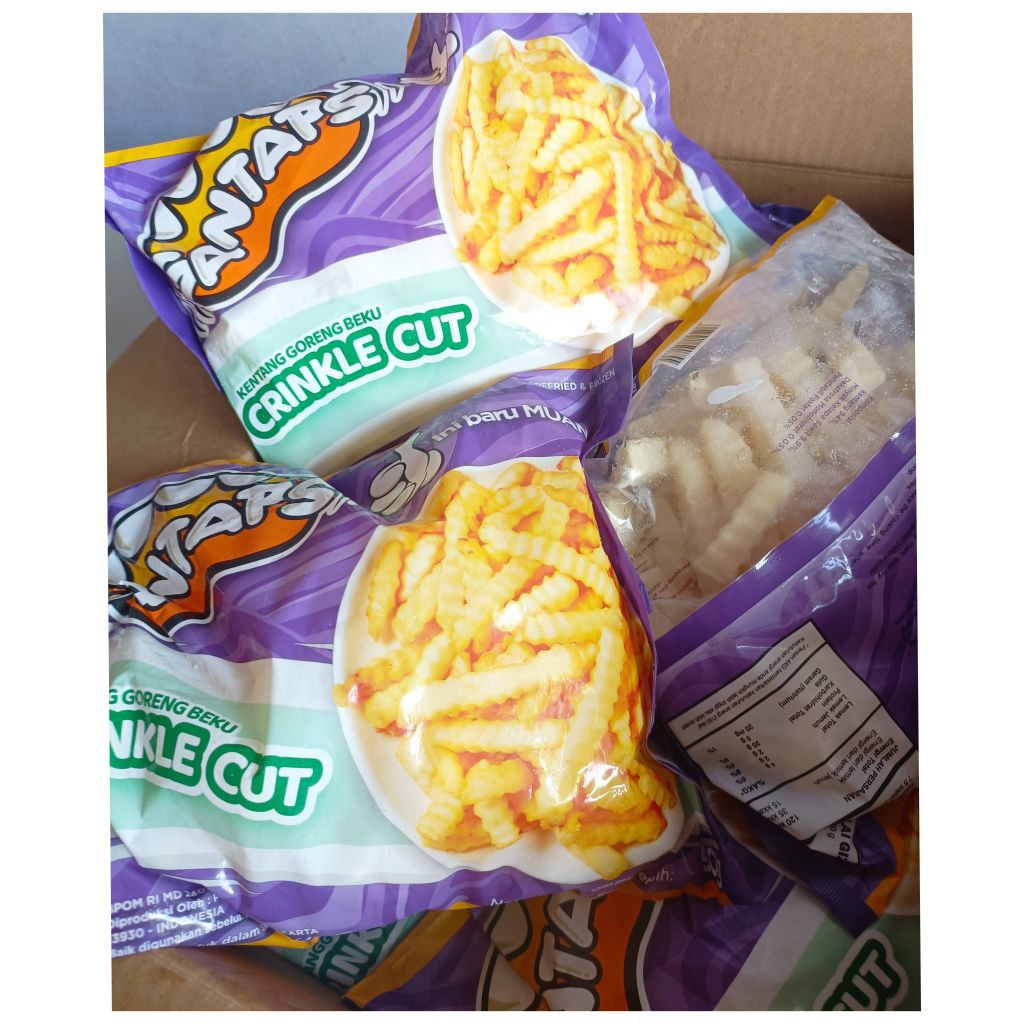 

Kentang Crinckle Santap 750gr