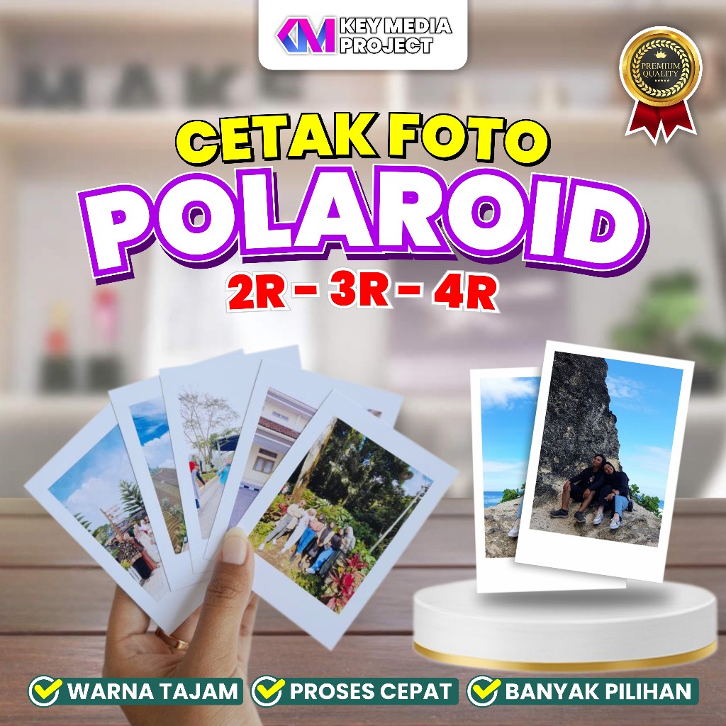 Cetak Foto Polaroid 2R 3R 4R / Foto Polaroid Murah / Cetak Polaroid 2R 3R 4R / Cetak Photo Polaroid