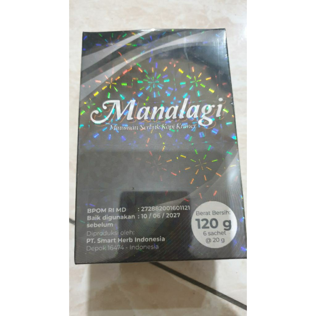 

Manalagi minuman serbuk kopi krimer 120gram i