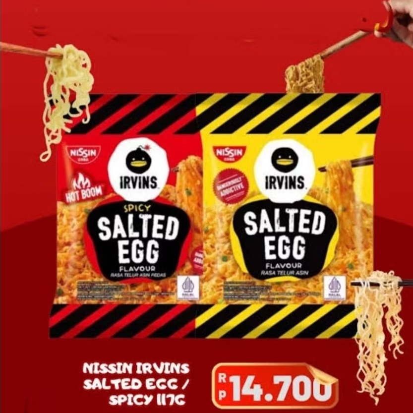 

NISSIN IRVINS NOODLE SALTED EGG
