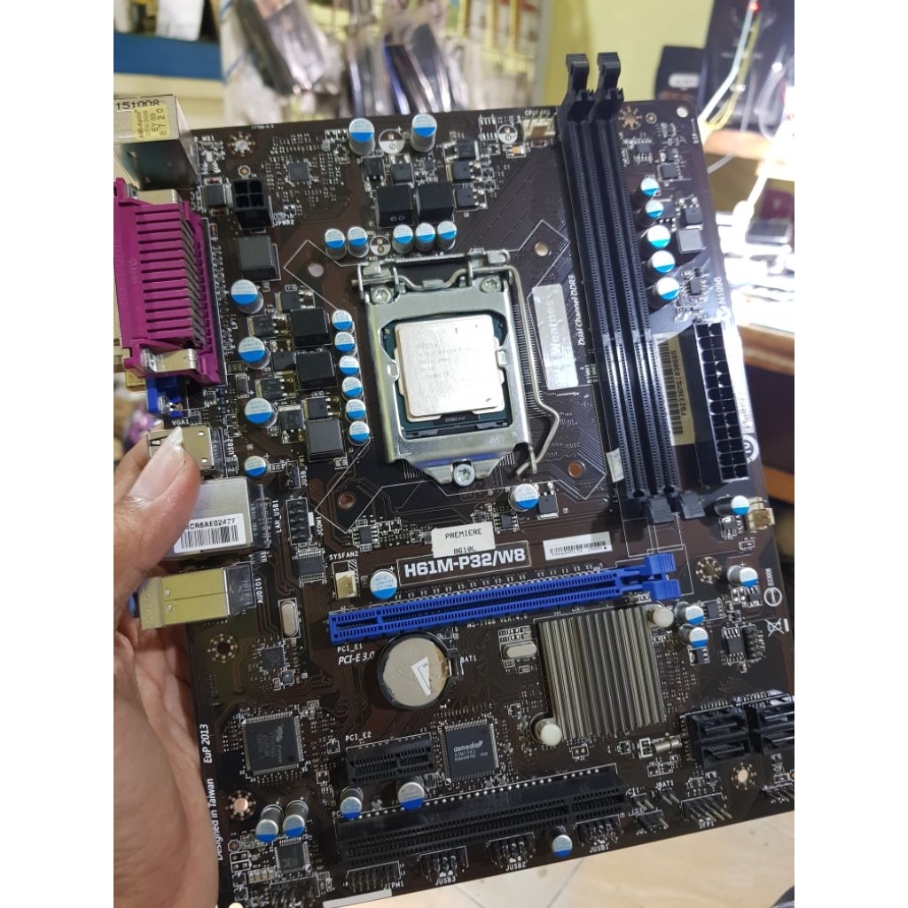 PAKET MOBO H61 LGA 1155 + intel G2030