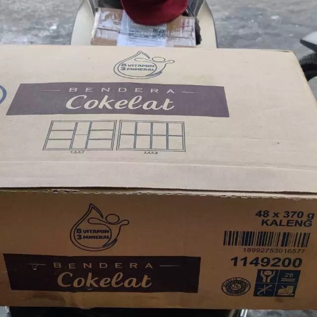 

Susu Bendera SKM Kental Manis Coklat KALENG per DUS isi 370gr x 48 Frisian Flag