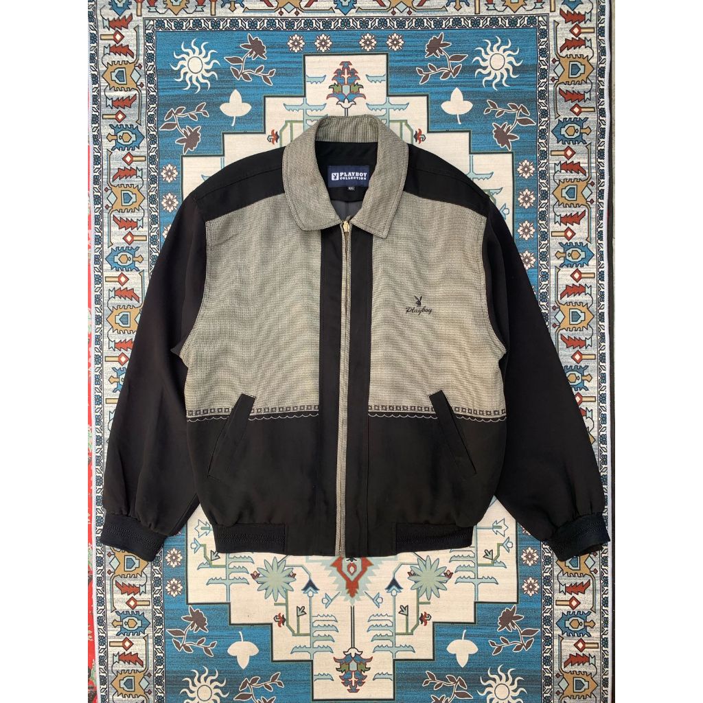 JACKET VINTAGE PLAYBOY - BLACK