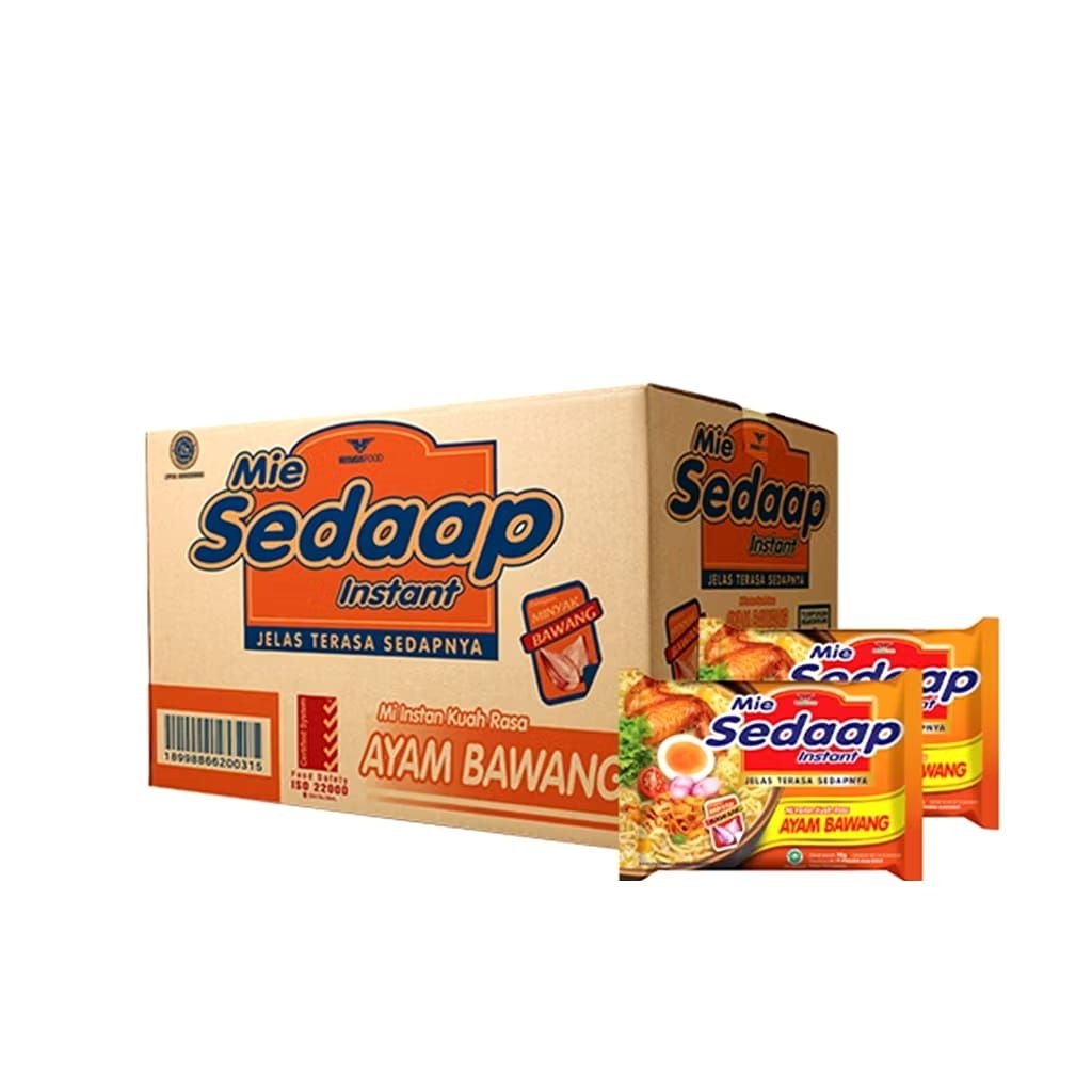 

Mie Sedap Kuah rasa Ayam Bawang isi 40 psc