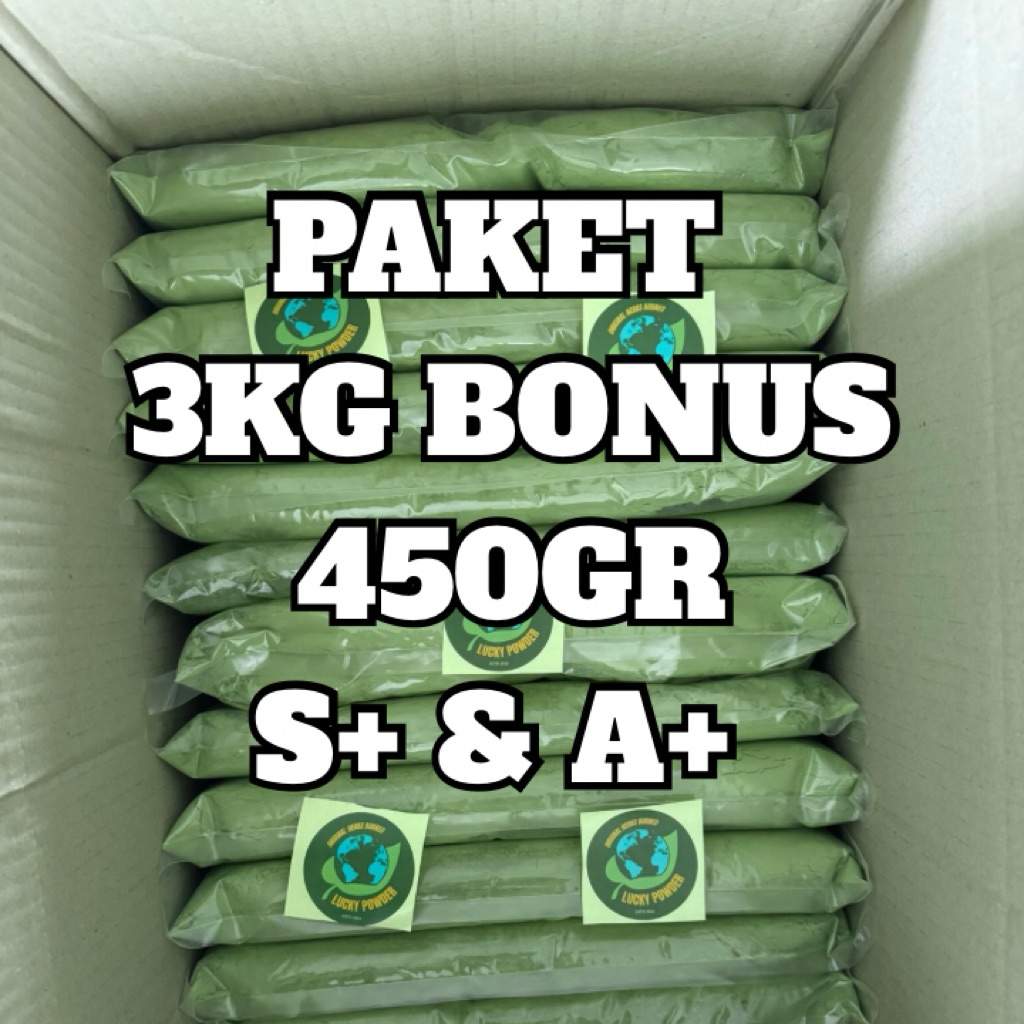 

SERBUK KEMASAN 3KG BONUS 450GR GROSIR