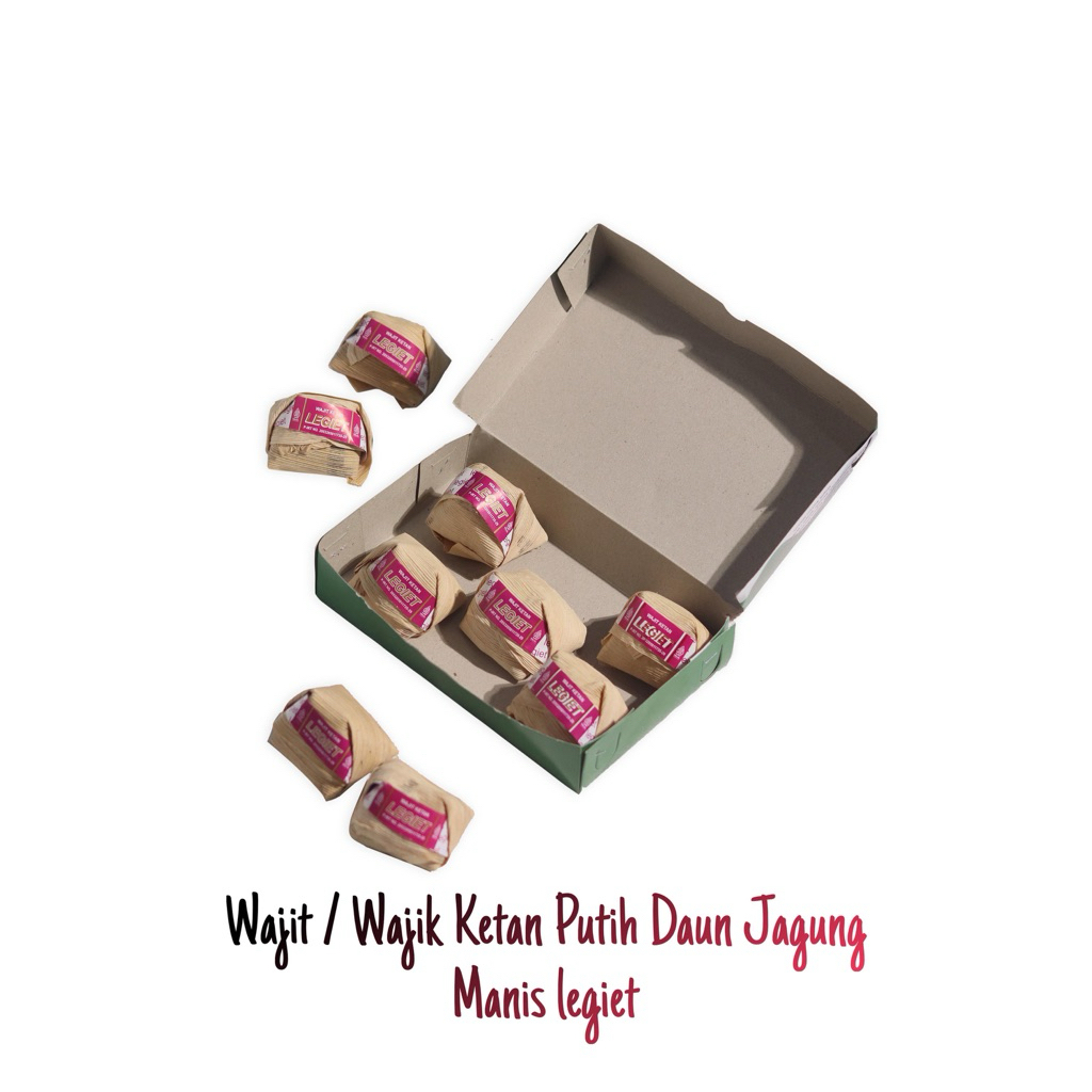 

Wajit / Wajik Daun Jagung [ Rasa Ketan Putih ]