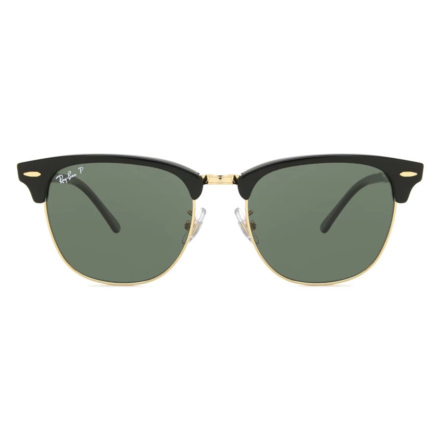 KACAMATA RAYBAN CLUBMASTER RB3016 901/58 BLACK GLOSSY POLARIZED ORIGINAL