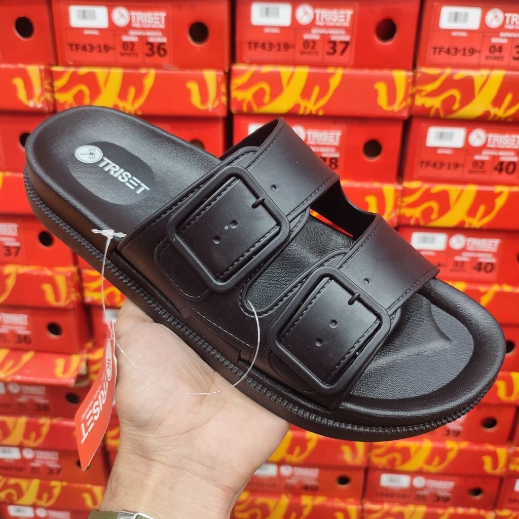 sandal karet triset