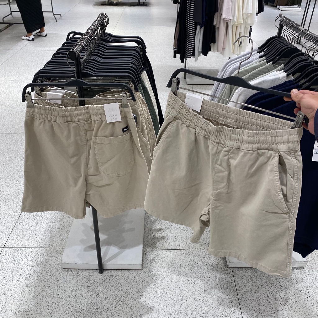 Jastip. Celana Pendek Short Fit Zara (Man)