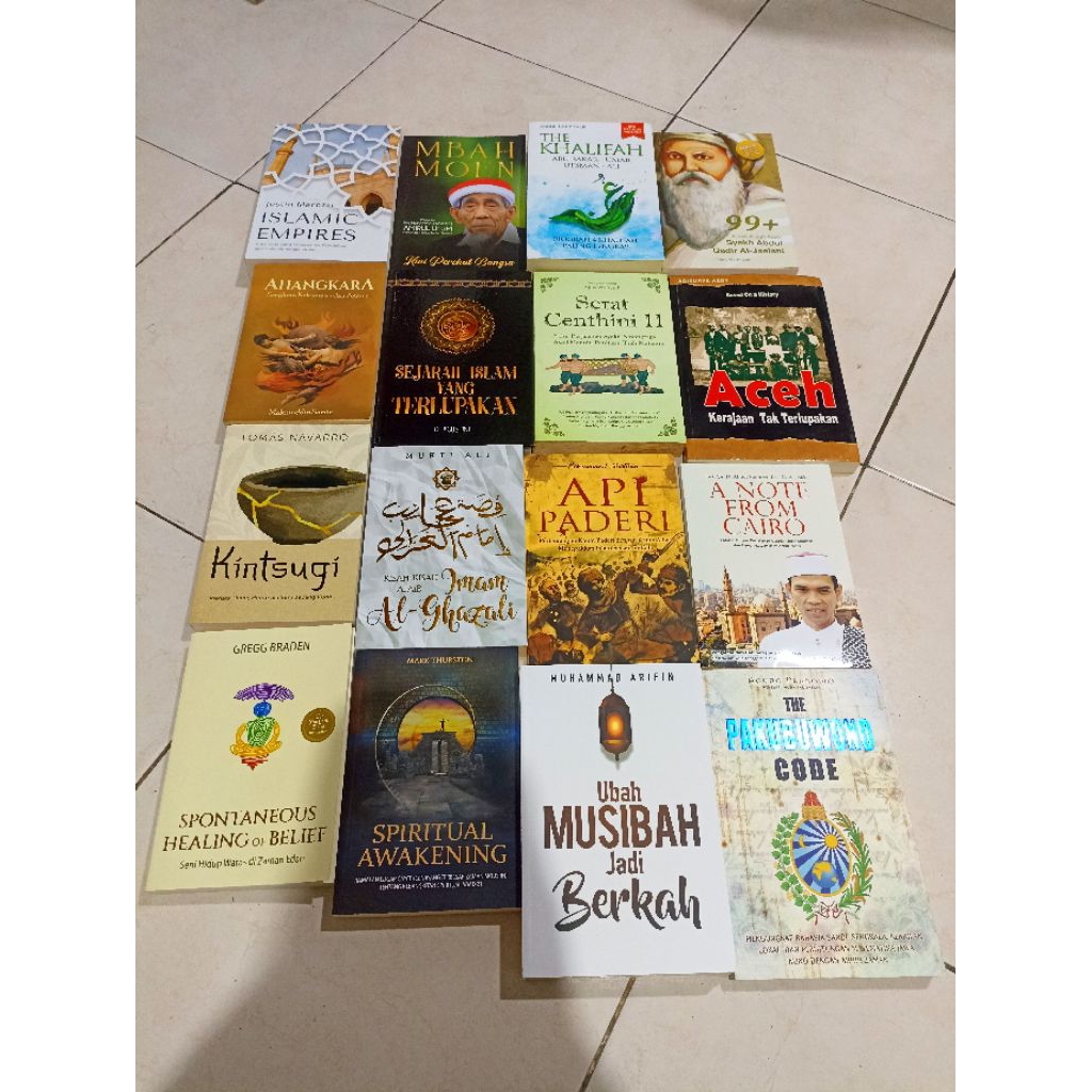 ( PROMO BUKU MURAH ORIGINAL ) BUKU SEJARAH / NOVEL SASTRA / SEJARAH / FILSAFAT / RAJA RAO / MARK TWA