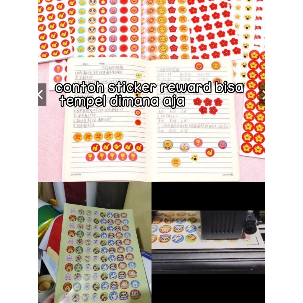 

sticker reward contoh spt diiklan