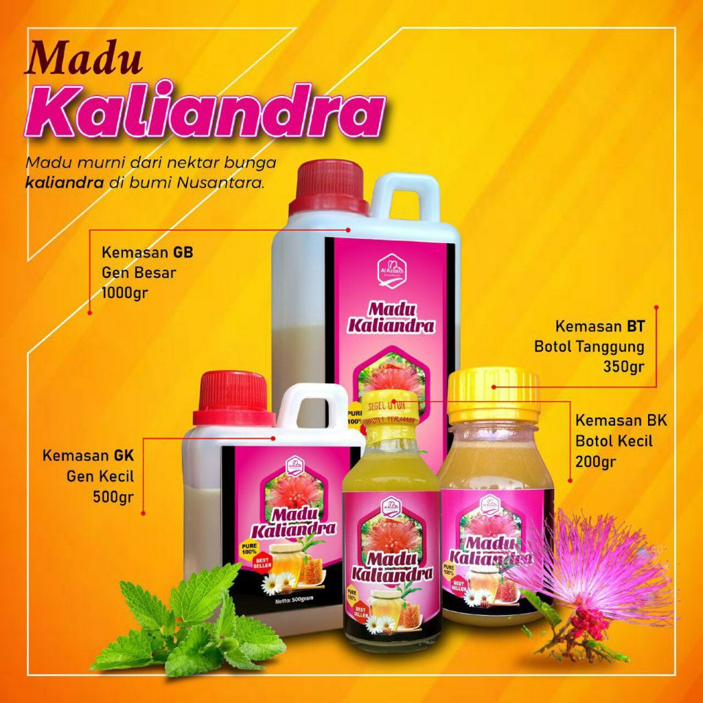 

Madu Kaliandra Super Premium 100% Asli Murni Garansi Uang Kembali