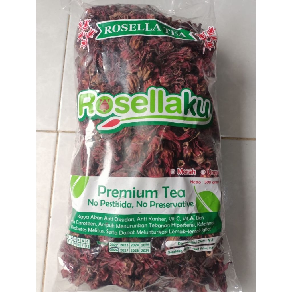 

teh rosella kemasan 500 gram sale 15.000