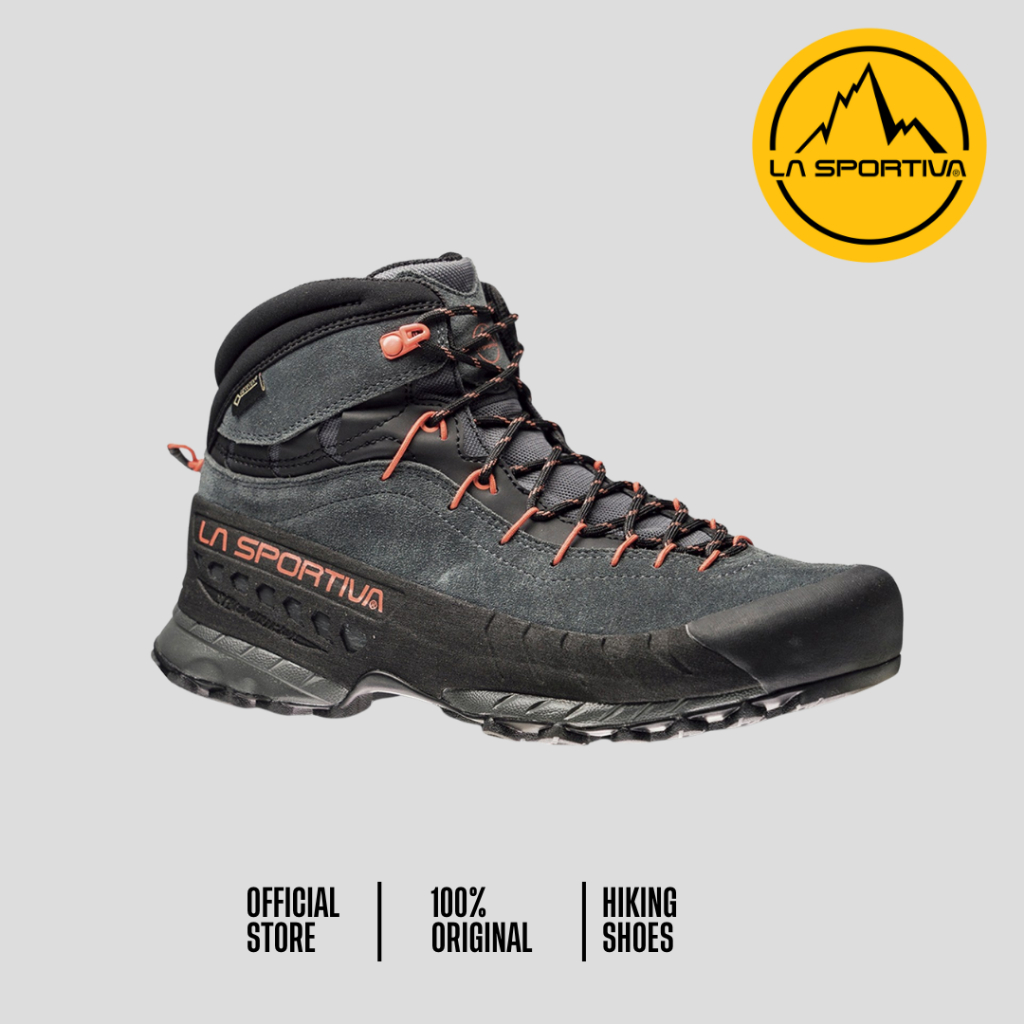 La Sportiva TX4 MID GTX Carbon Flame - Sepatu Trekking/Hiking/Gunung/Waterproof/Vibram