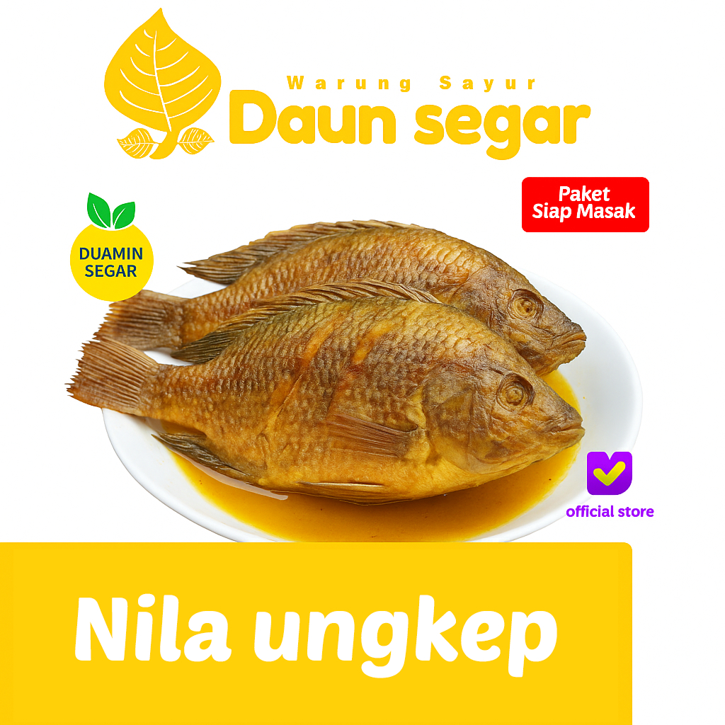 

Daun Segar - Nila Ungkep Bumbu Kuning – Siap Goreng, Gurih & Praktis