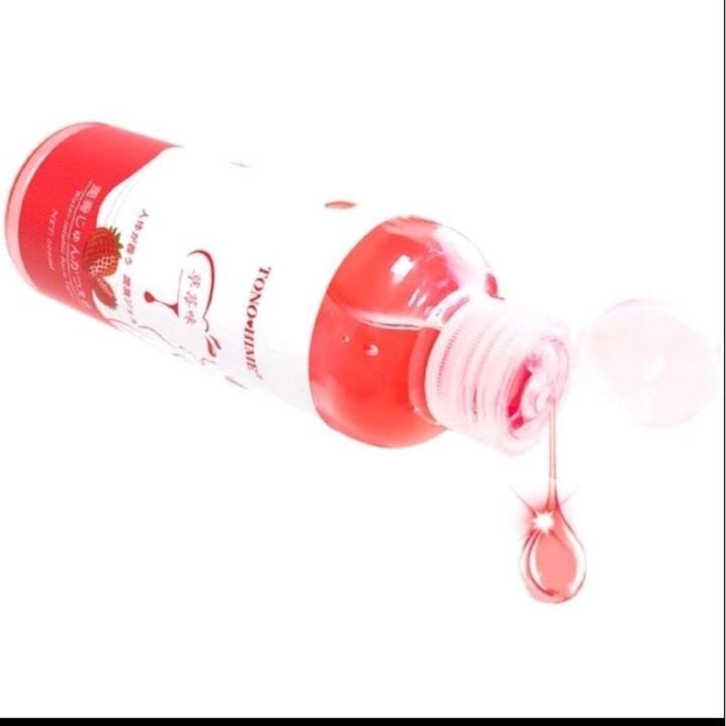 Private Lubricant Intimate Massage Oil Gel Strawberry 200 ml