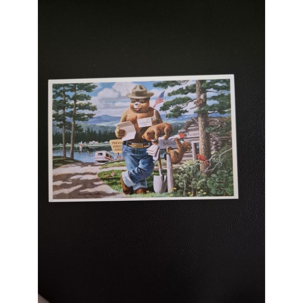 

kartu pos beruang/bear postcard