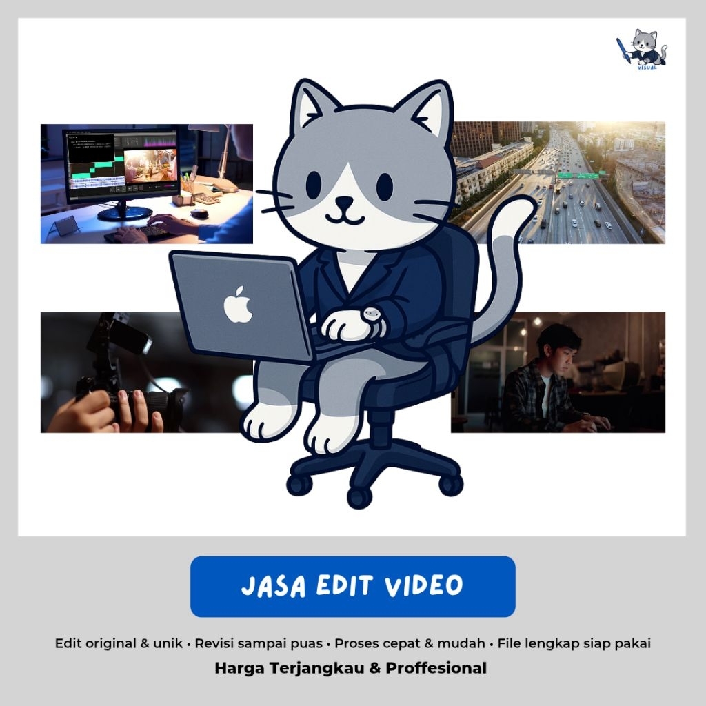 Jasa Edit Video Profesional | Video Promosi, Animasi 2D/3D & Cinematic | Hard Visual Creative