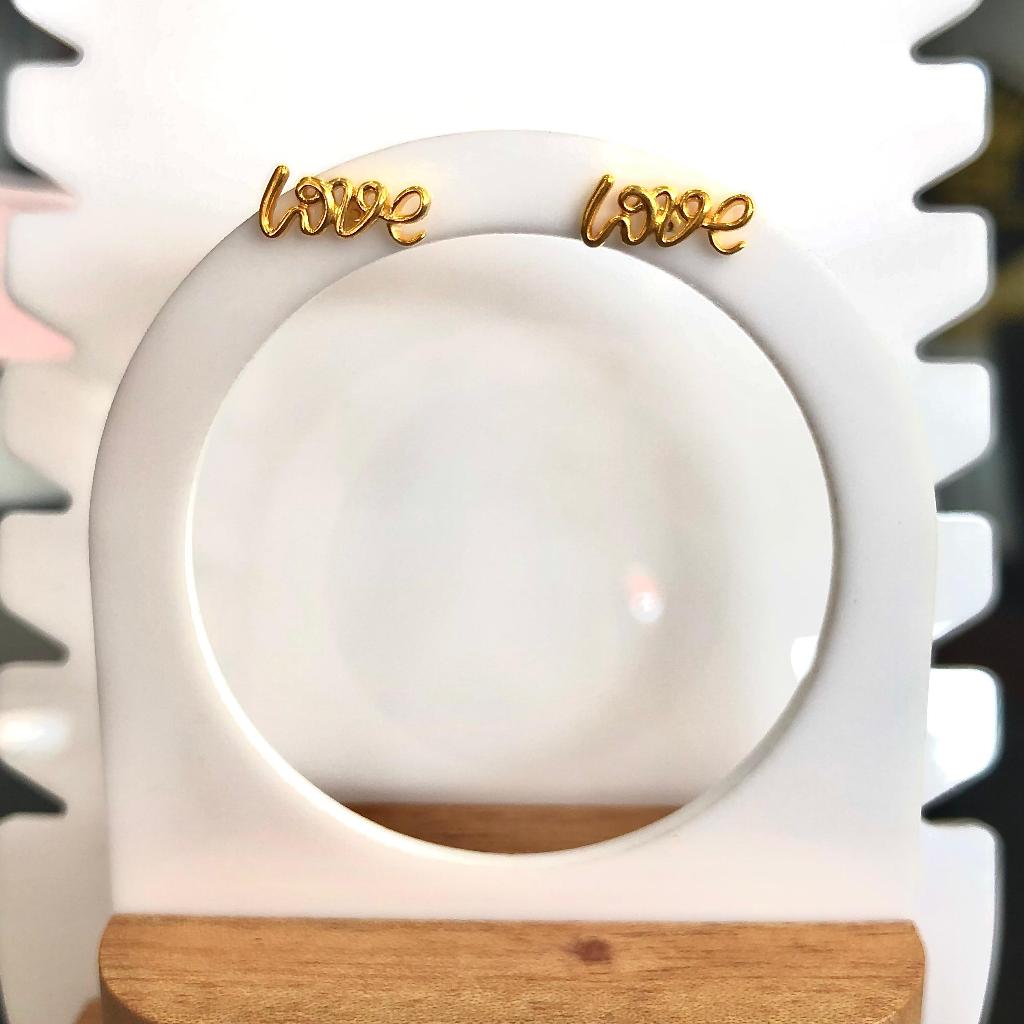 anting emas ceplik linea love 375/8k