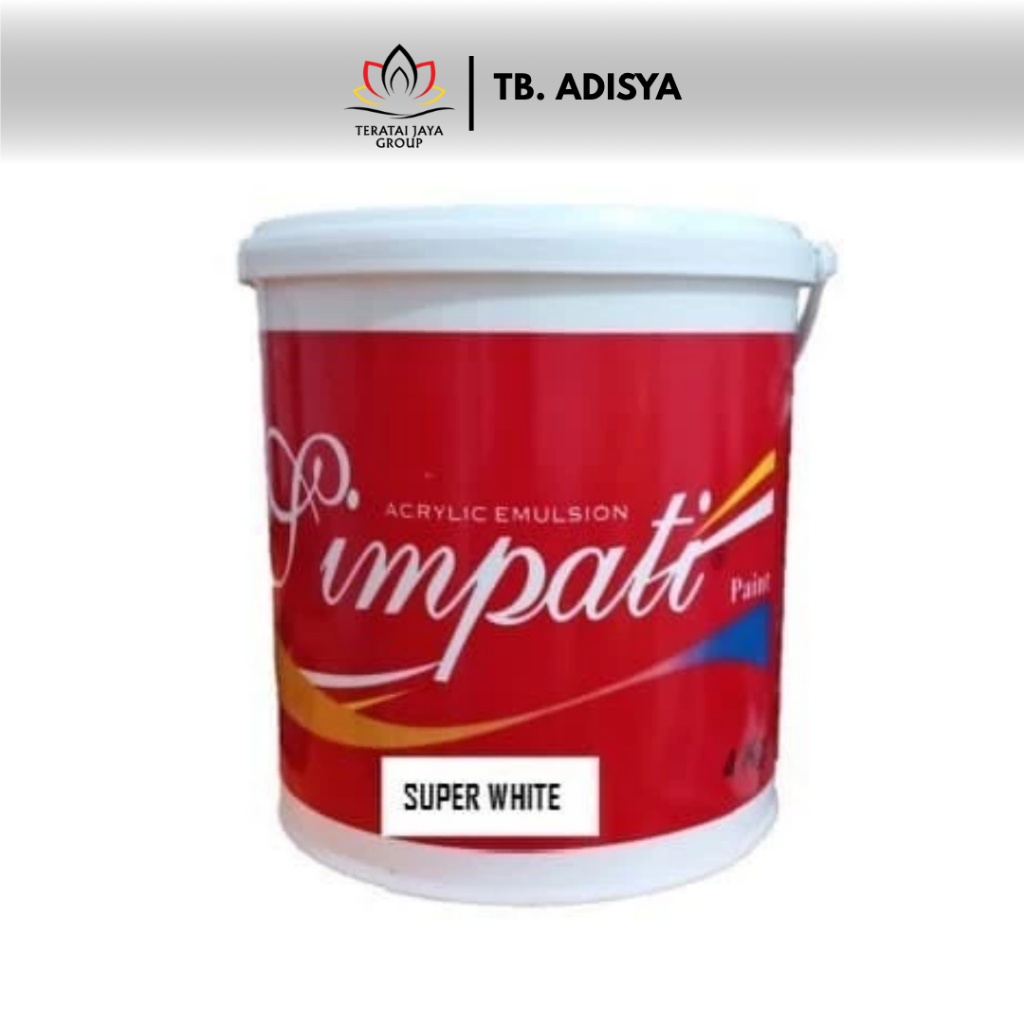 Cat Tembok Putih/CAT SIMPATI Super White Pail 20KG