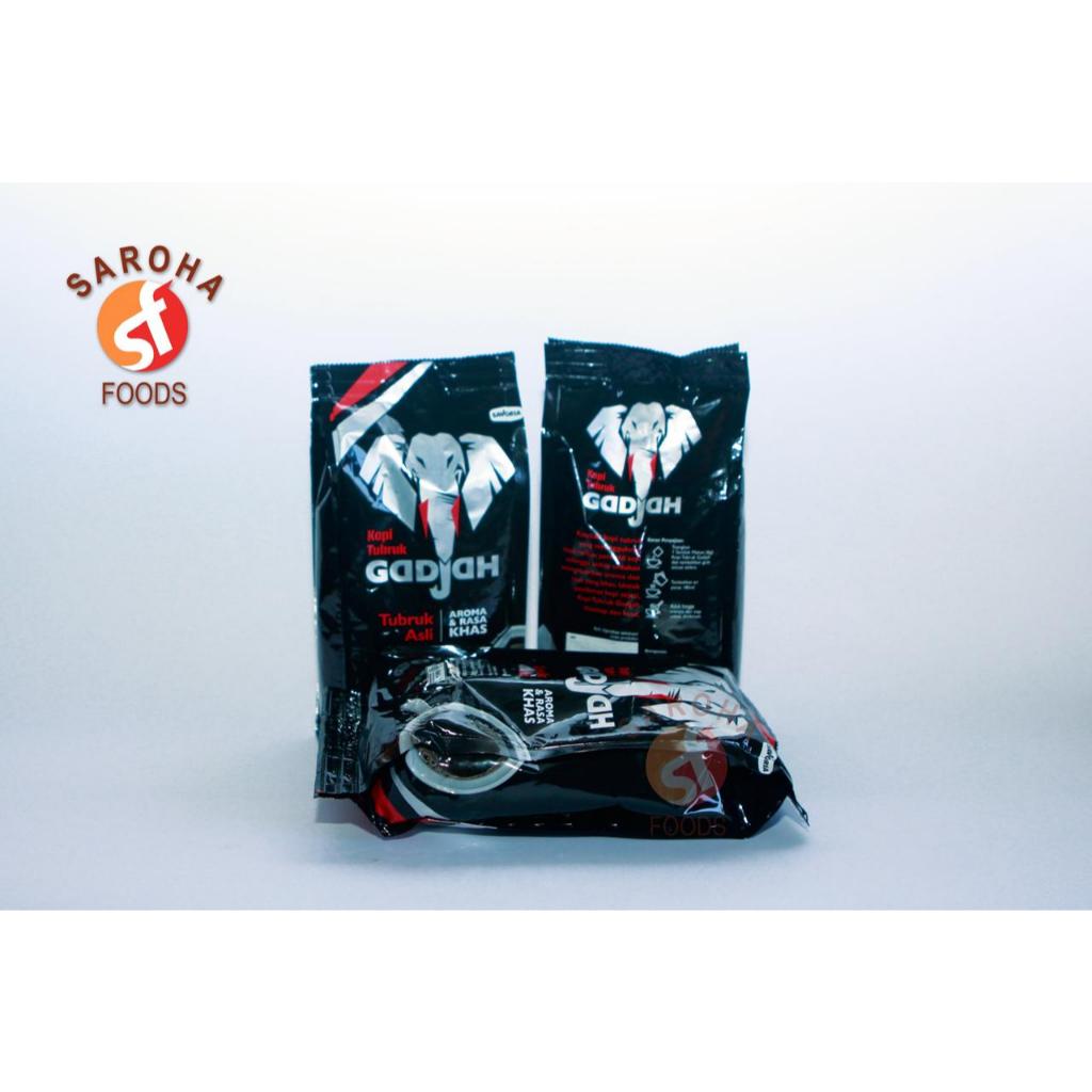 

Kopi Tubruk Gadjah 138gram - Tubruk Asli Aroma & Rasa Khas