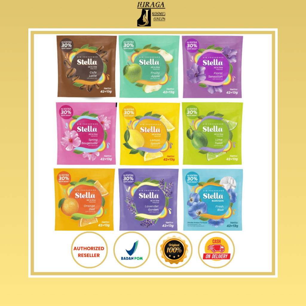 Stella Gantung Pewangi Ruangan 42+13gr