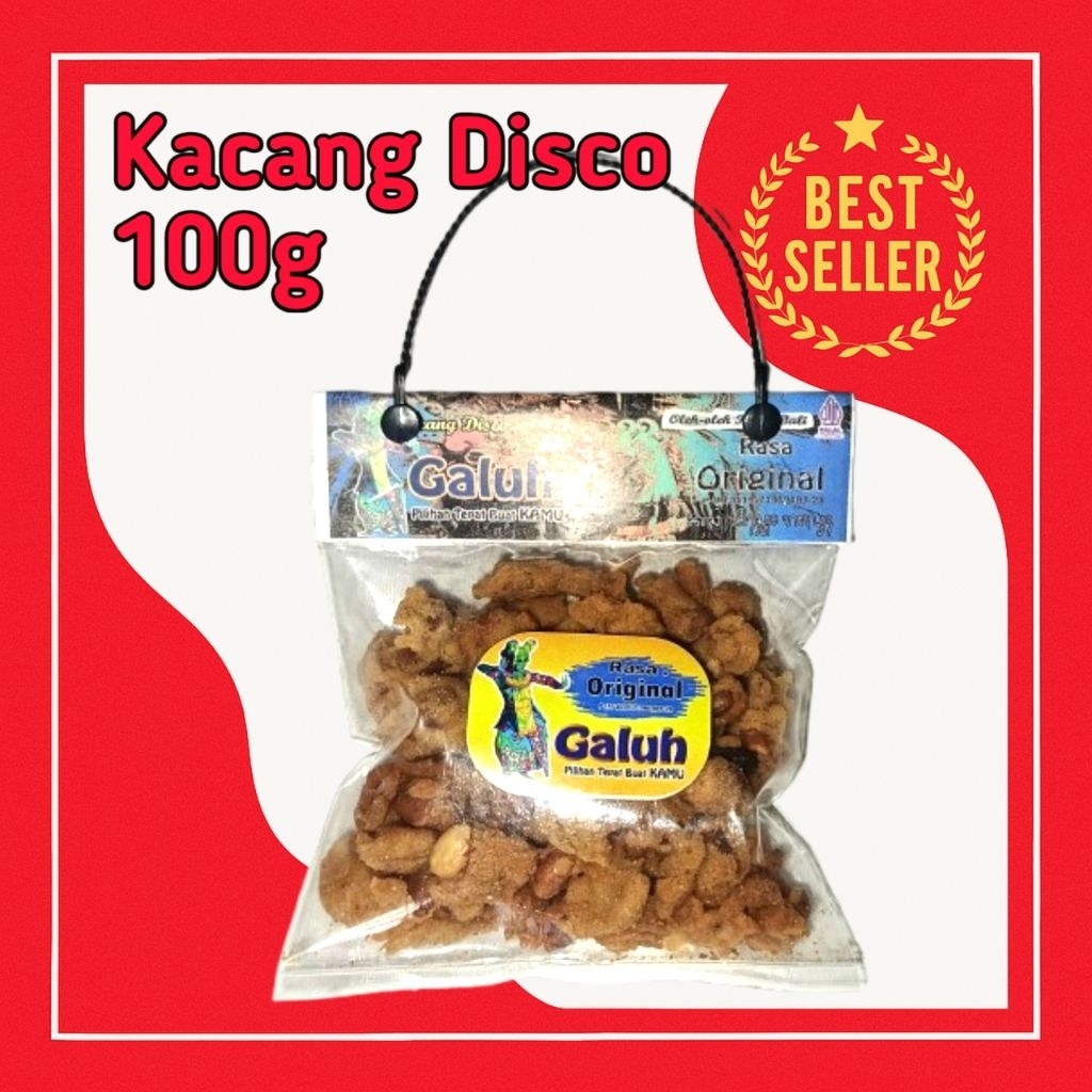 

Kacang Disco Galuh 100g – Varian Pedas, Original, Keju – Oleh Oleh Khas Bali, Renyah & Halal