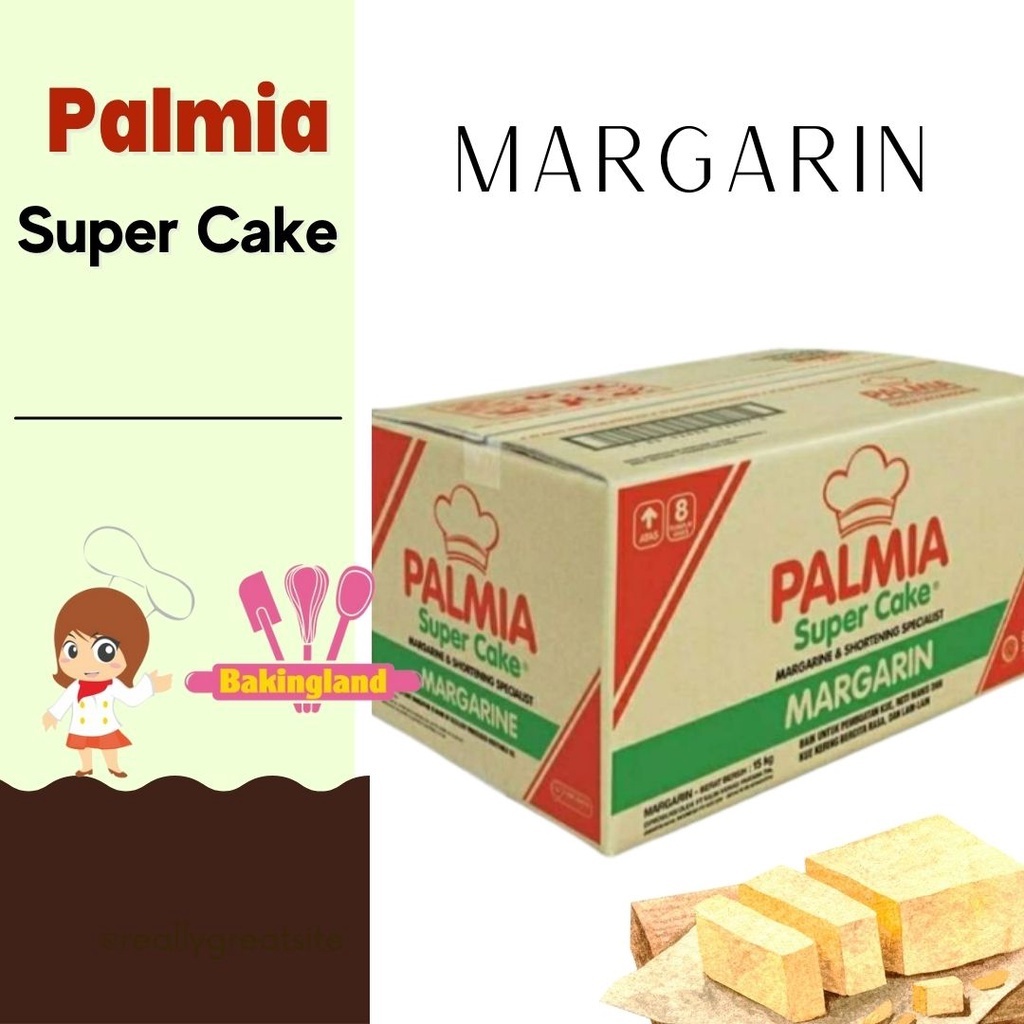 

Palmia Super Cake Margarin 1 dus 15kg