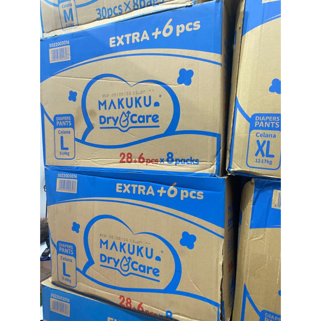 MAKUKU DRY CARE L26+6 PCS 1 KARTON @8BALL