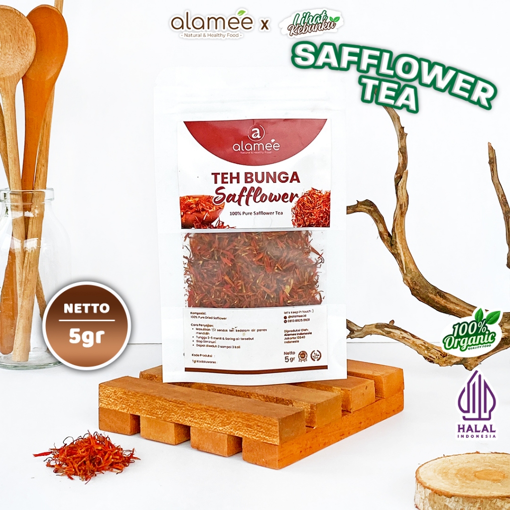

Teh Bunga Safflower Herbal Tea Original Organik 5gr Alami Siap Seduh Minum Organic LIHAT KEBUNKU