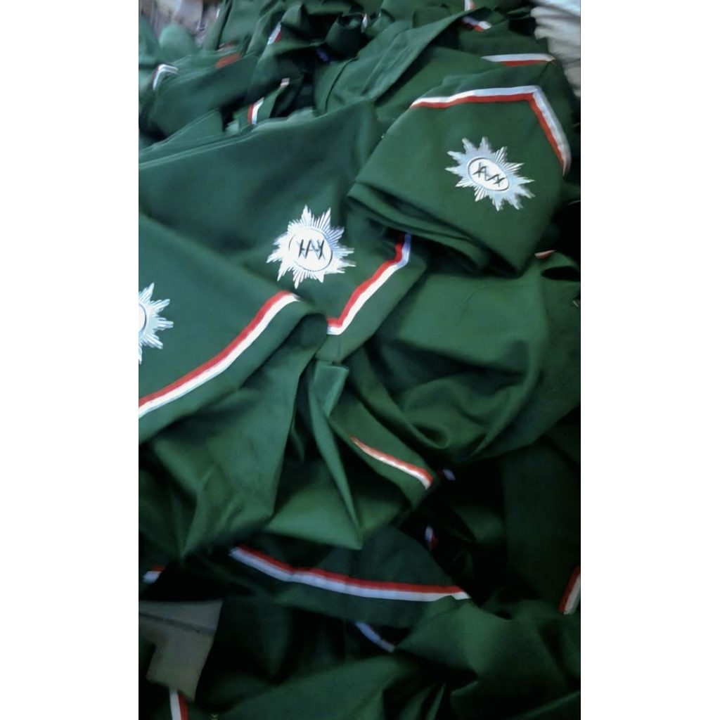 Hasduk/kacu HIZBUL WATHAN JUMBO (BORDIR)/ Hasduk HW jumbo