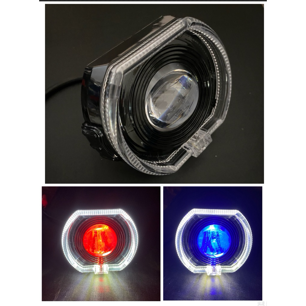 PROJI BILED LAMPU BILED  LAMPU DEPAN PROJI BILED CAHAYA CUT OFF HI LOW