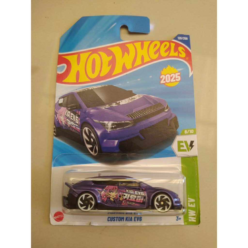 Hot Wheels Custom KIA EV6 Wibu Diecast