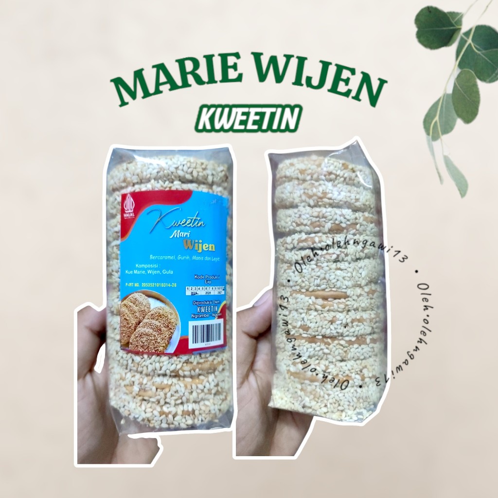 

BISKUIT MARIE WIJEN KWEETIN , KUE MARIE WIJEN