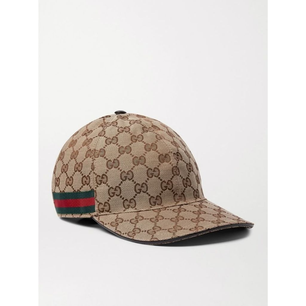 Topi GG Web Strip GG-logo Baseball Cap Brown