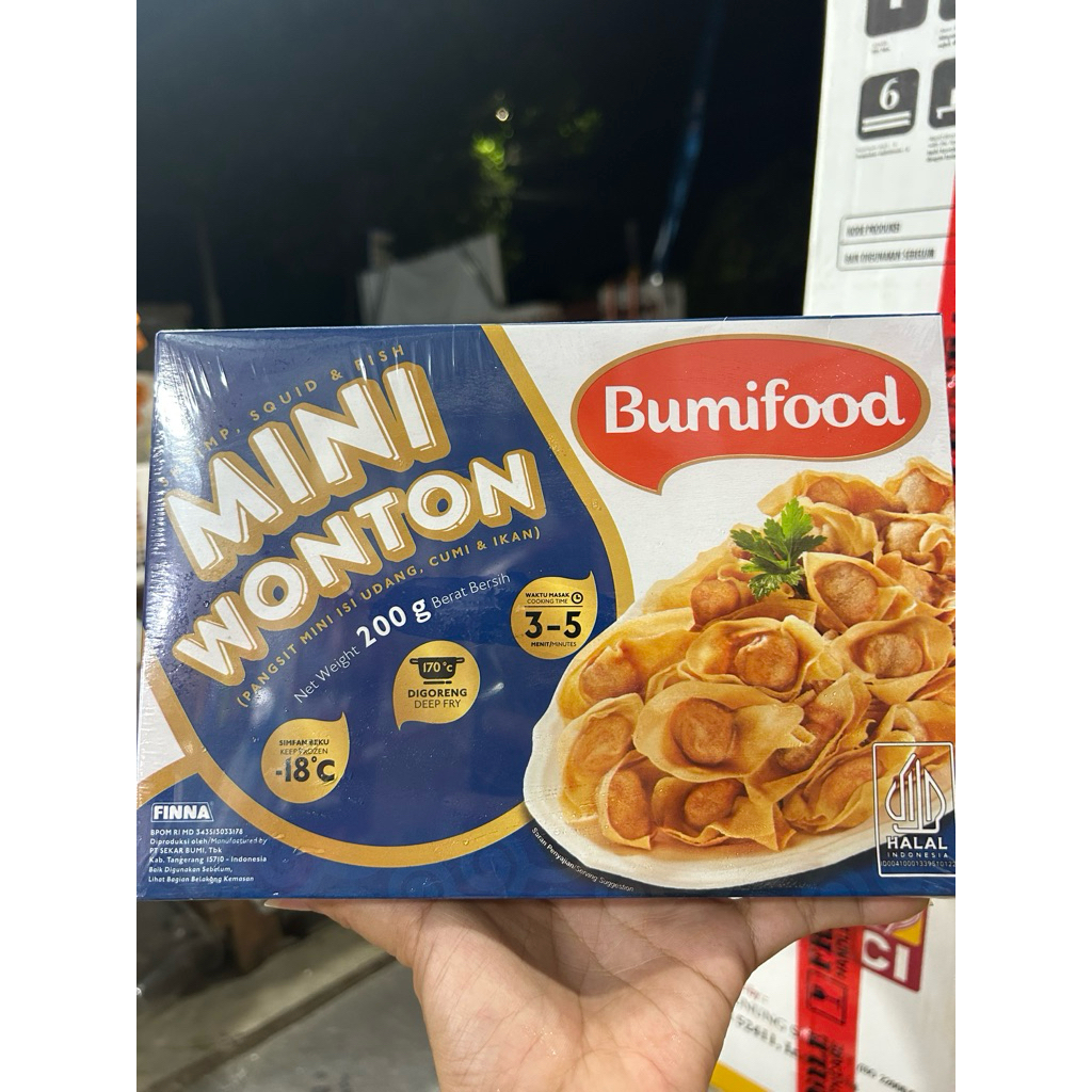 

Bumifood Mini Wonton 200gram