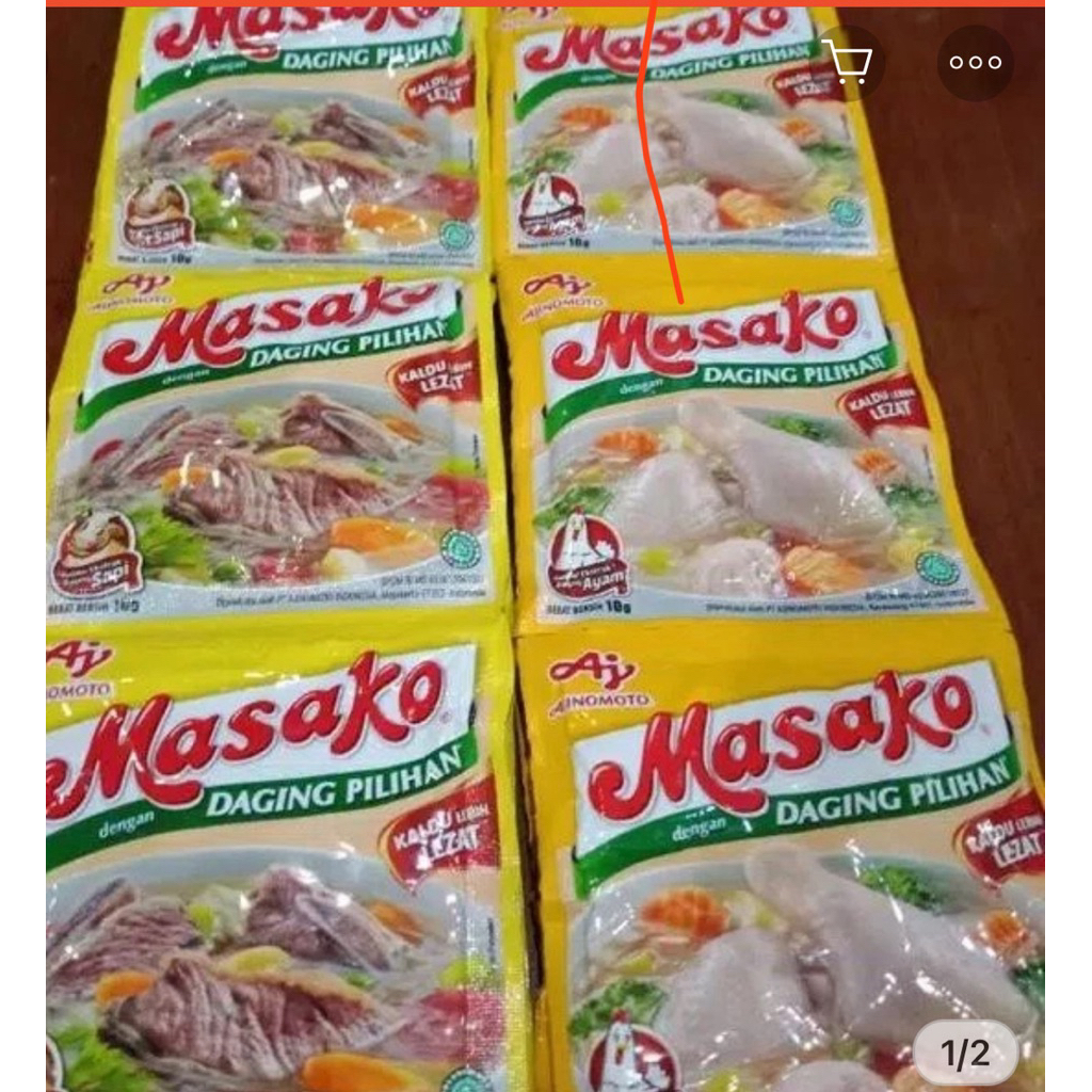 

1 Dus Masako peyedap makanan Rasa ayam