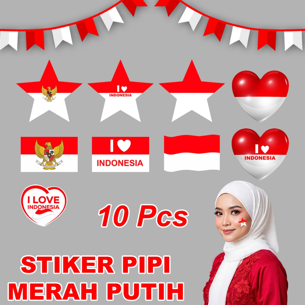 

STIKER PIPI BENDERA MERAH PUTIH