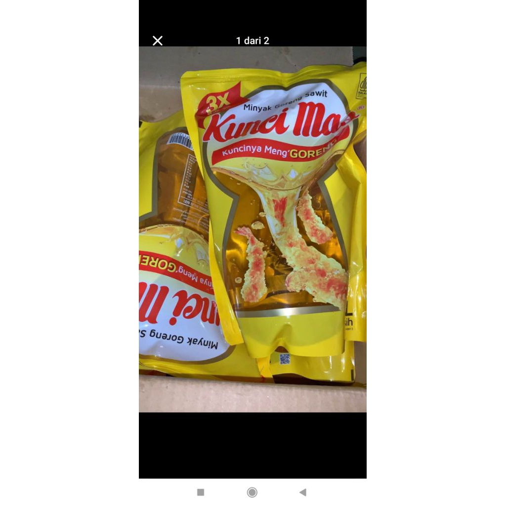 

Minyak Kunci Mas 1 dus isi 6 pcs