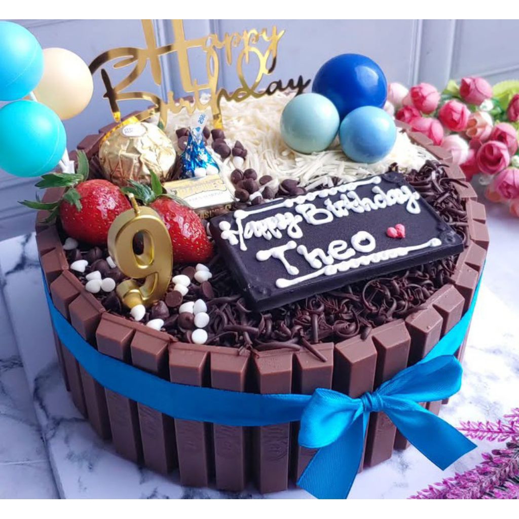 

Kue ulang tahun Kitkat Tart