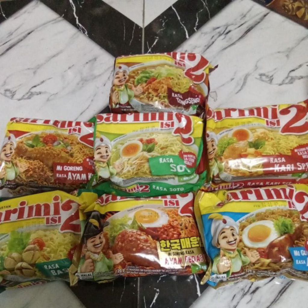 

mie sarimi isi 2