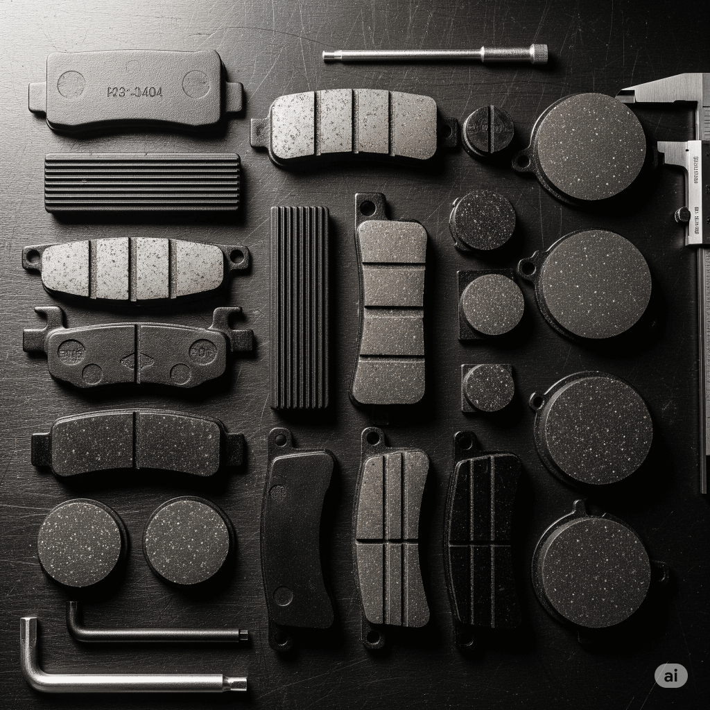 KAMPAS REM DISC BRAKE PADS CAKRAM BERBAGAI MERK DAN TYPE SEPEDA MTB GUNUNG BMX SPAREPART SEPEDA TERM