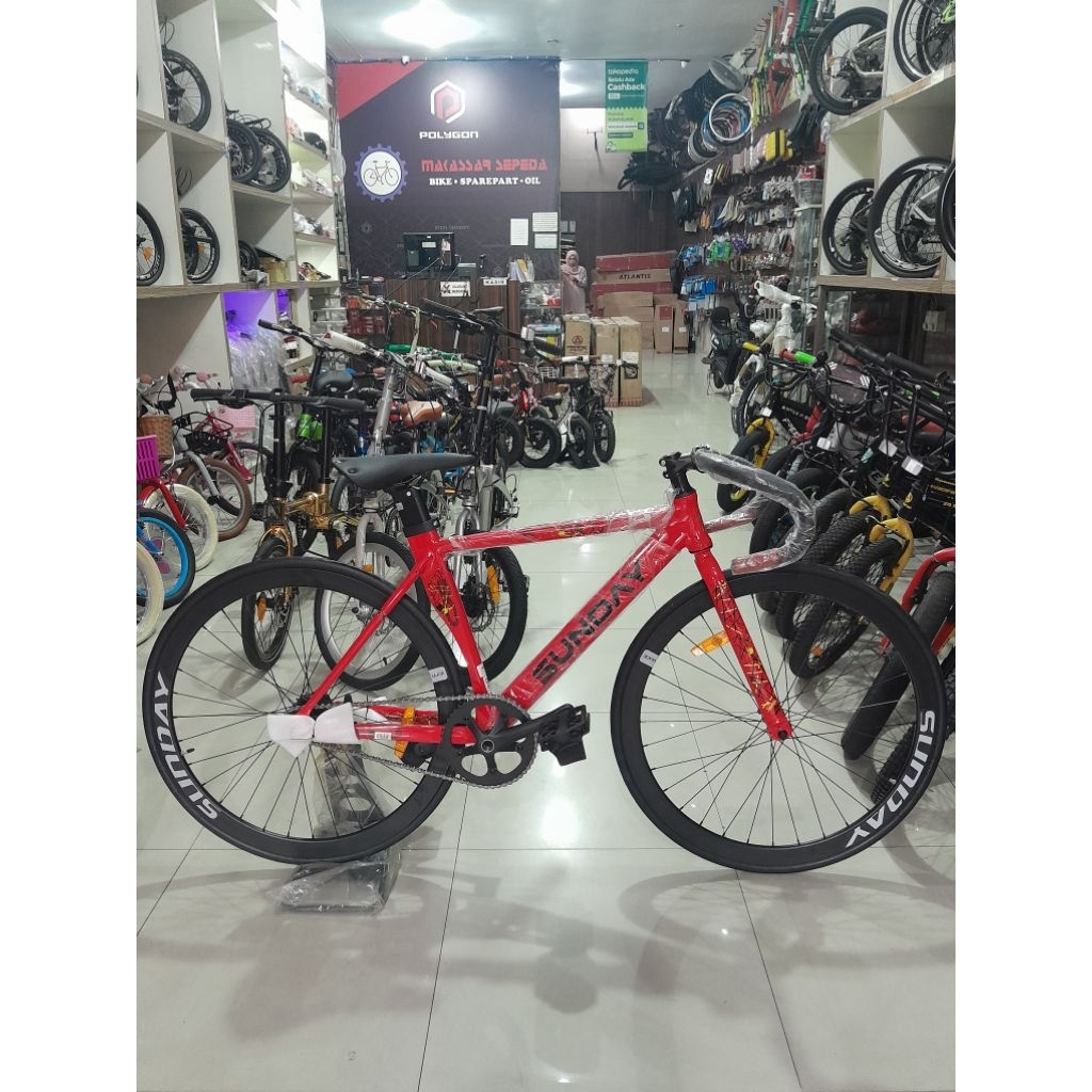 SEPEDA FIXIE ELEMENT FRC50 SKID SUNDAY 700C