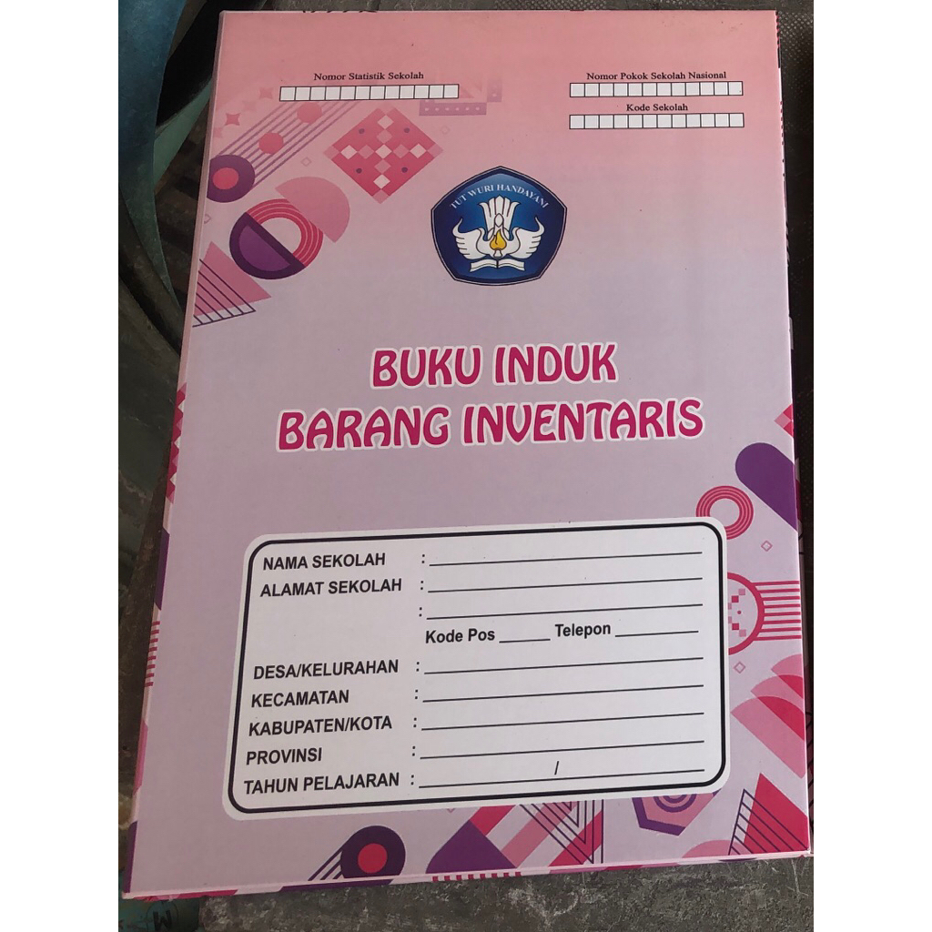 

BUKU INDUK BARANG INVENTARIS