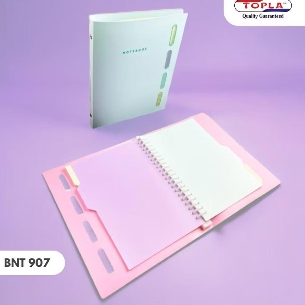 

BINDER NOTE A5 Topla 907 PASTEL