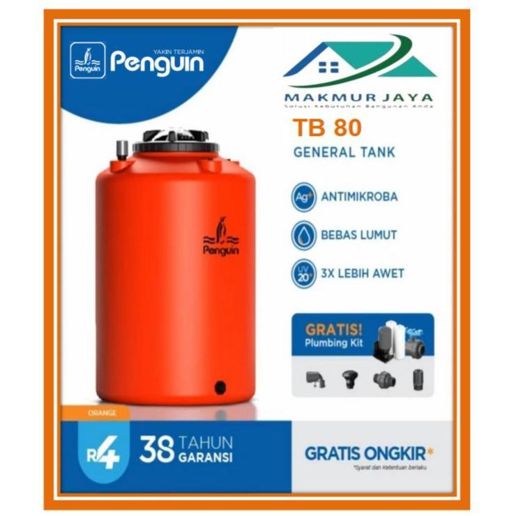 Toren Air Penguin 800 liter TB 80 / Tangki Air Penguin 800 lt - Biru Tua